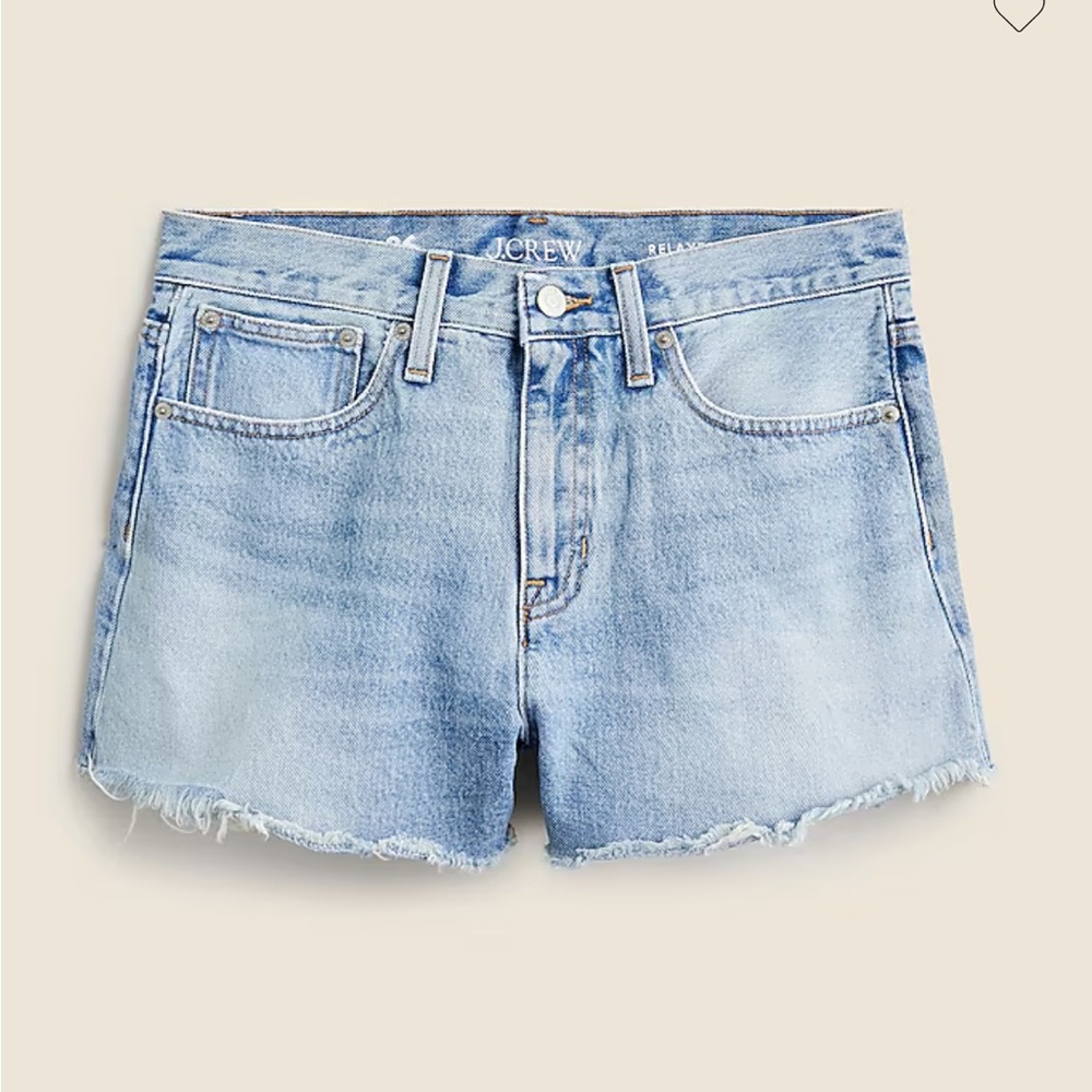 NWT J. Crew Relaxed Denim Short